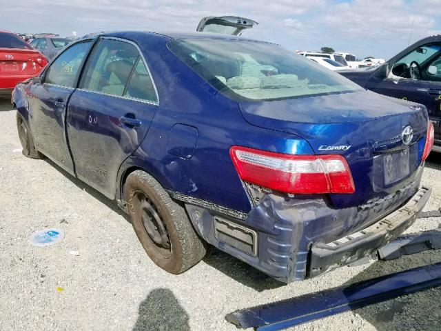 4T1BE46K89U358099 - 2009 TOYOTA CAMRY BASE BLUE photo 3