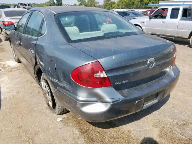 2G4WC532051256285 - 2005 BUICK LACROSSE C SILVER photo 3