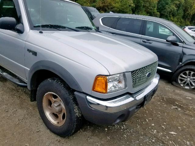 1FTZR15EX1TA60133 - 2001 FORD RANGER SUP SILVER photo 9