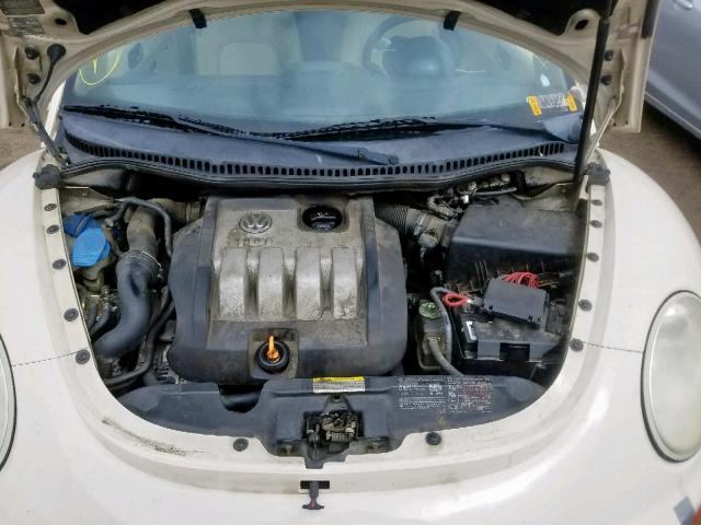 3VWPR31C16M406998 - 2006 VOLKSWAGEN NEW BEETLE 奶油色 照片 7