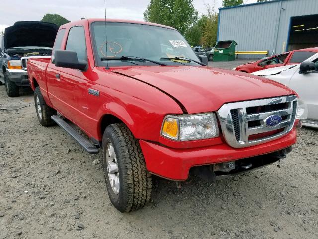 1FTZR45E39PA54888 - 2009 FORD RANGER SUP RED photo 1