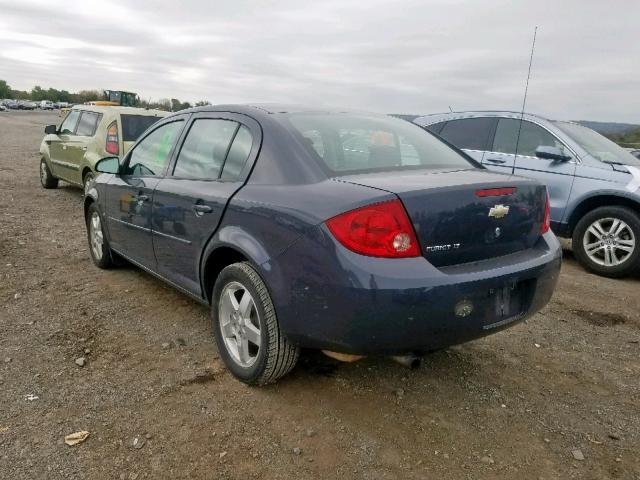 1G1AT58H597106248 - 2009 CHEVROLET COBALT LT GRAY photo 3