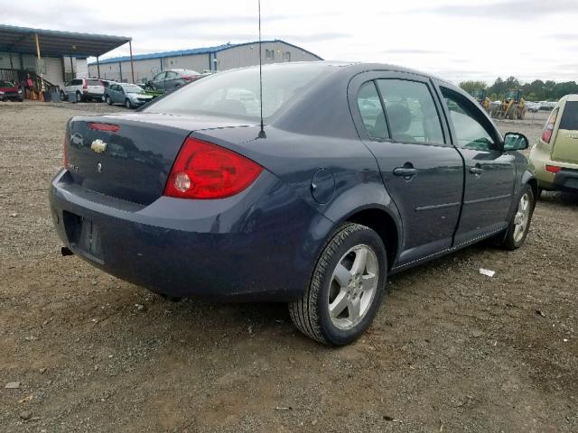 1G1AT58H597106248 - 2009 CHEVROLET COBALT LT GRAY photo 4