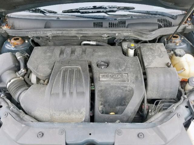 1G1AT58H597106248 - 2009 CHEVROLET COBALT LT GRAY photo 7