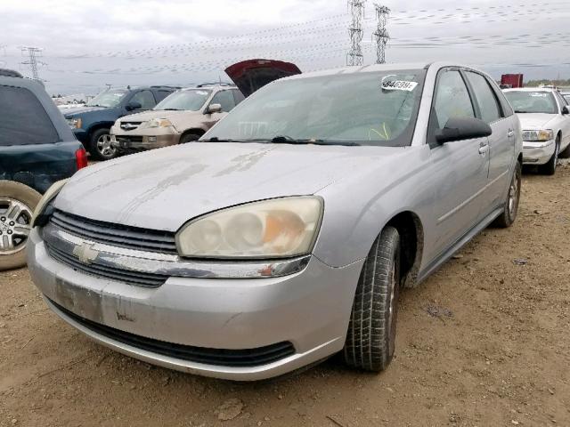 1G1ZT62895F119800 - 2005 CHEVROLET MALIBU MAX 银色 照片 2
