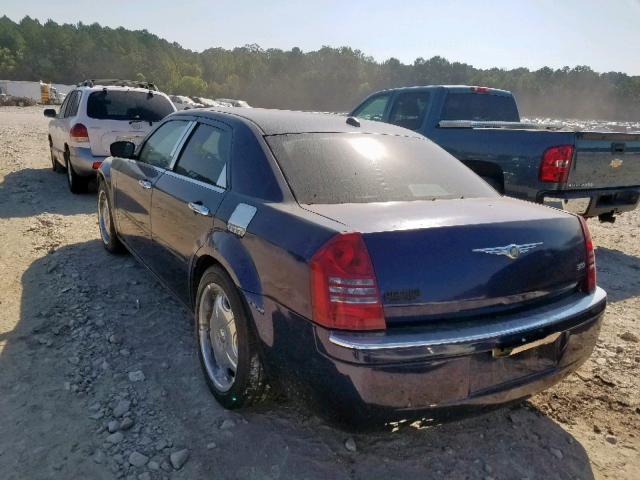 2C3JA43R15H645248 - 2005 CHRYSLER 300 BLUE photo 3