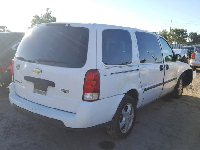 1GNDV23117D215481 - 2007 CHEVROLET UPLANDER L WHITE photo 4