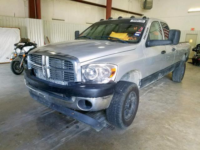 1D7KS28C96J187860 - 2006 DODGE RAM 2500 S Արծաթագույն լուսանկար 2