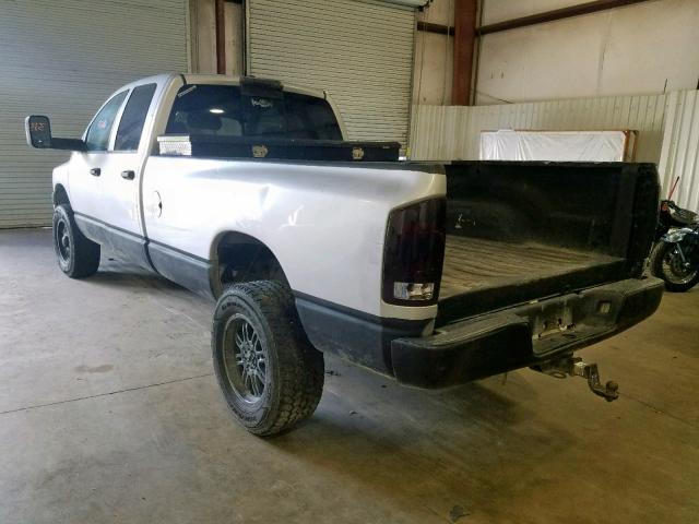 1D7KS28C96J187860 - 2006 DODGE RAM 2500 S Արծաթագույն լուսանկար 3