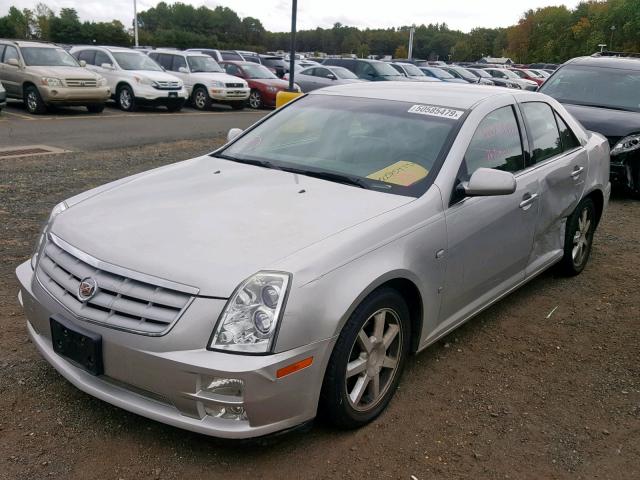 1G6DW677560103349 - 2006 CADILLAC STS SILVER photo 2