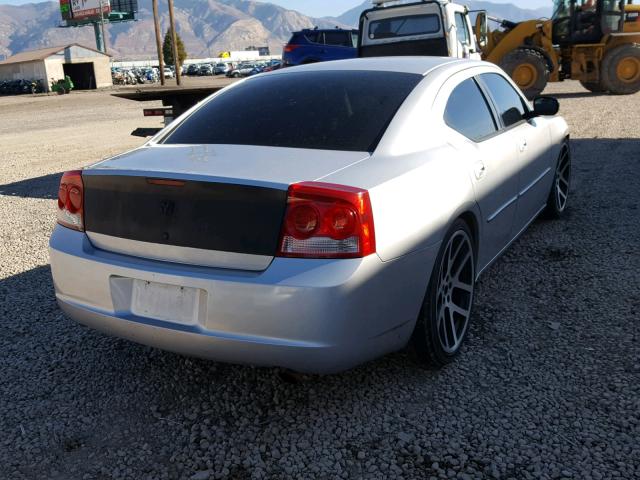 2B3CA3CV7AH309692 - 2010 DODGE CHARGER SX SILVER photo 4