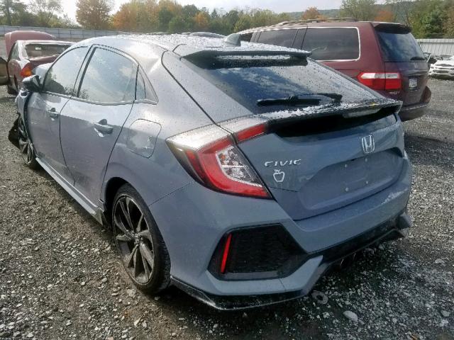 SHHFK7H48KU405305 - 2019 HONDA CIVIC SPOR GRAY photo 3