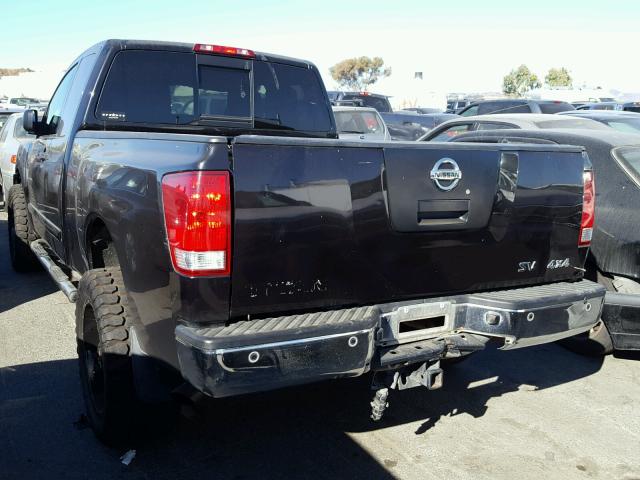 1N6AA0CC0CN330880 - 2012 NISSAN TITAN S BLACK photo 3