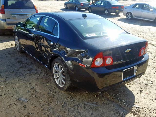 1G1ZG5E75CF292678 - 2012 CHEVROLET MALIBU LTZ შავი ფოტო 3