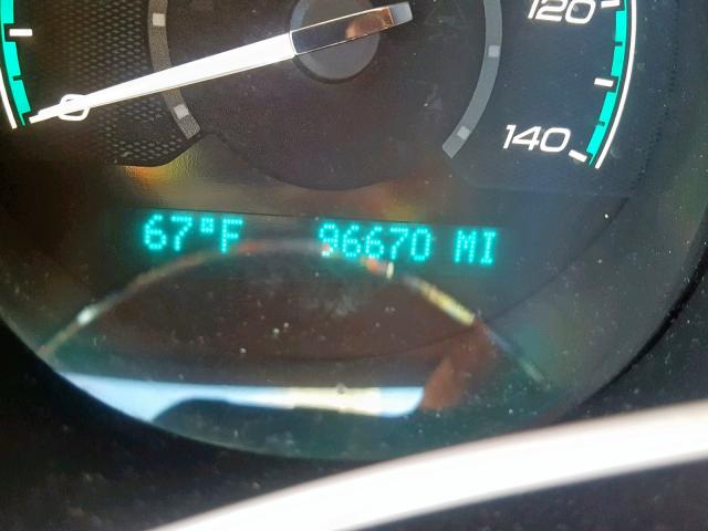 1G1ZG5E75CF292678 - 2012 CHEVROLET MALIBU LTZ შავი ფოტო 8