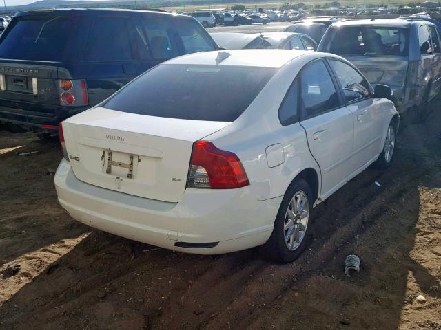 YV1MS382X82373723 - 2008 VOLVO S40 2.4I WHITE photo 4