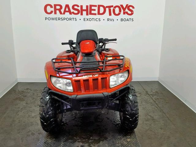 4UF15ATV7FT207360 - 2015 ARCTIC CAT TRV 550 XT ORANGE photo 2