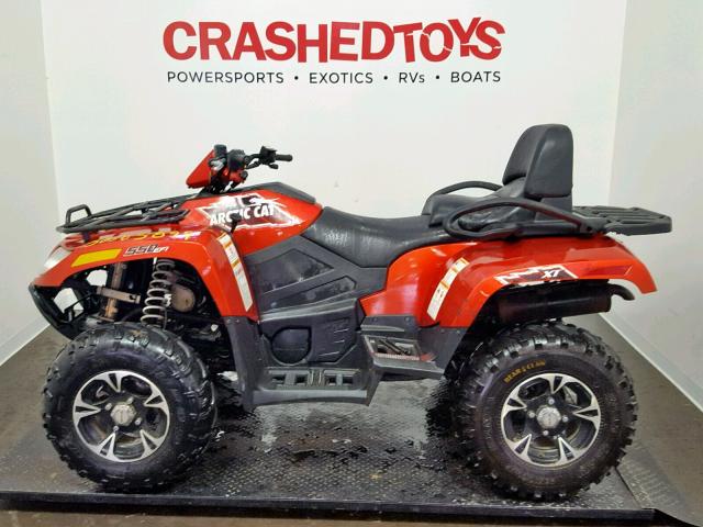 4UF15ATV7FT207360 - 2015 ARCTIC CAT TRV 550 XT ORANGE photo 3