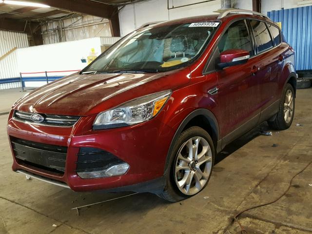 1FMCU9J93GUC92065 - 2016 FORD ESCAPE TIT RED photo 2