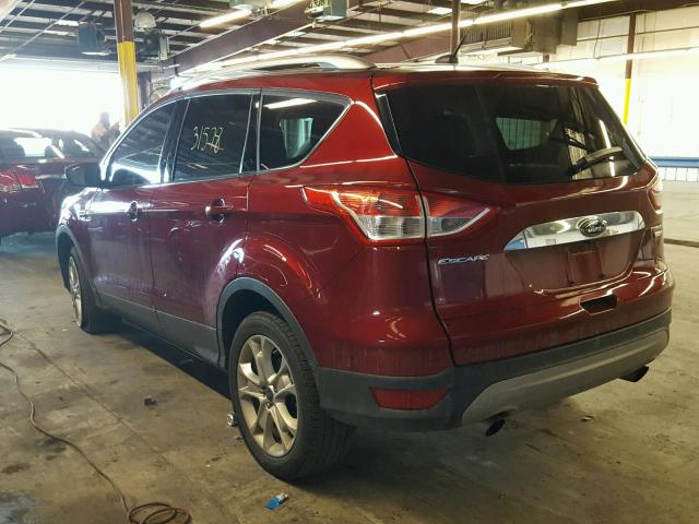 1FMCU9J93GUC92065 - 2016 FORD ESCAPE TIT RED photo 3