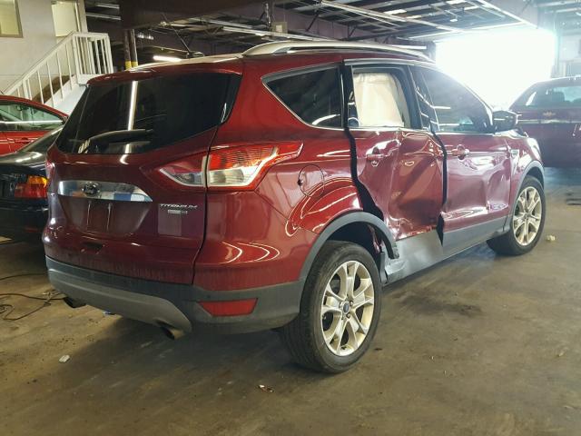 1FMCU9J93GUC92065 - 2016 FORD ESCAPE TIT RED photo 4