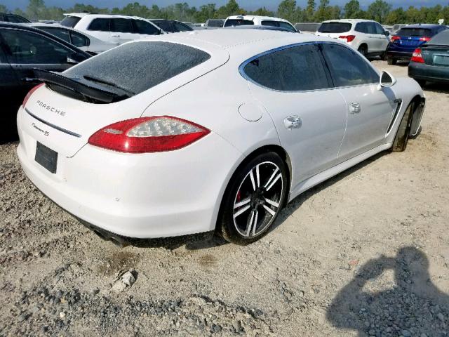 WP0AB2A73AL061994 - 2010 PORSCHE PANAMERA S WHITE photo 4