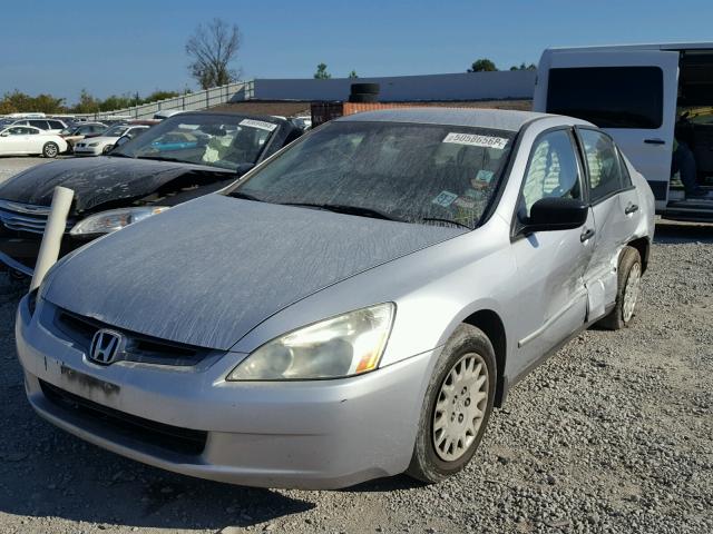 1HGCM56105A169422 - 2005 HONDA ACCORD DX GRAY photo 2