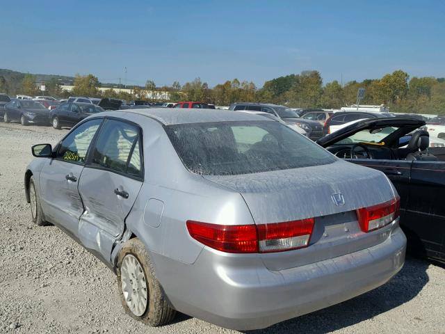 1HGCM56105A169422 - 2005 HONDA ACCORD DX GRAY photo 3