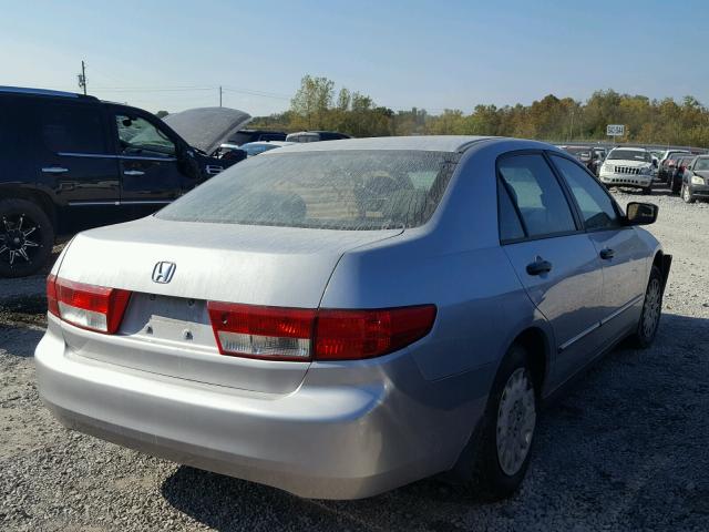 1HGCM56105A169422 - 2005 HONDA ACCORD DX GRAY photo 4