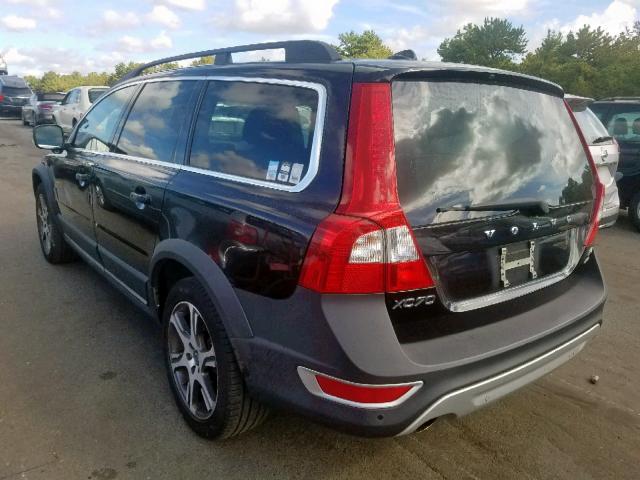 YV4902BZ5D1153730 - 2013 VOLVO XC70 T6 BLACK photo 3