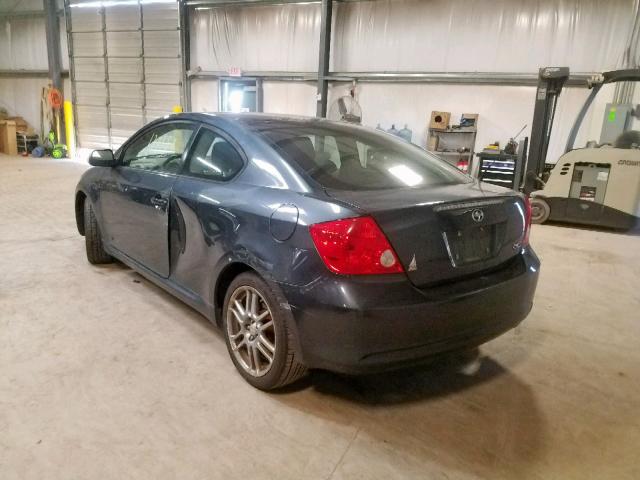 JTKDE167770174020 - 2007 TOYOTA SCION TC ნაცრისფერი ფოტო 3