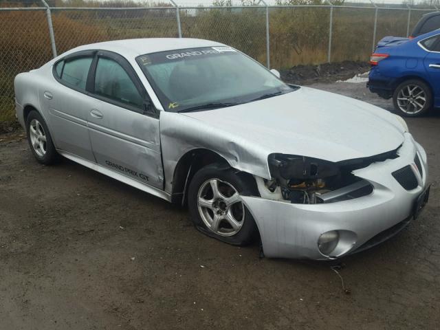2G2WP522741341783 - 2004 PONTIAC GRAND PRIX SILVER photo 1
