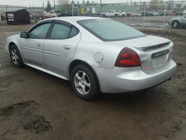 2G2WP522741341783 - 2004 PONTIAC GRAND PRIX SILVER photo 3