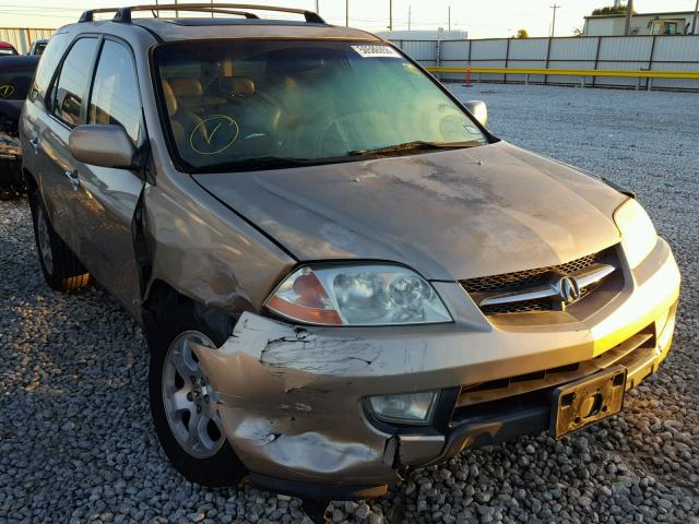 2HNYD18691H528813 - 2001 ACURA MDX TOURIN GOLD photo 1