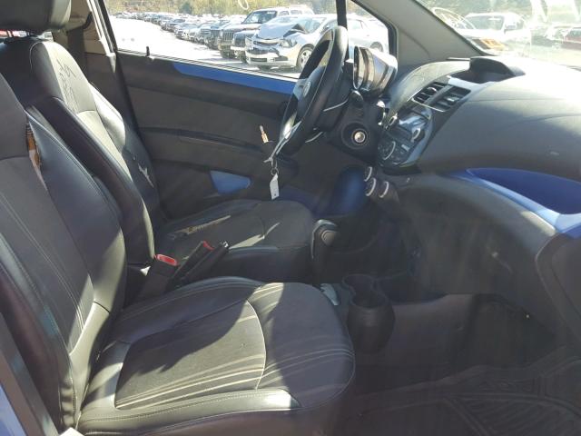 KL8CB6S99DC573157 - 2013 CHEVROLET SPARK LS BLUE photo 5