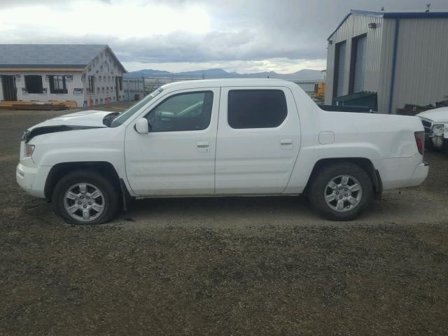 2HJYK16406H549534 - 2006 HONDA RIDGELINE WHITE photo 9