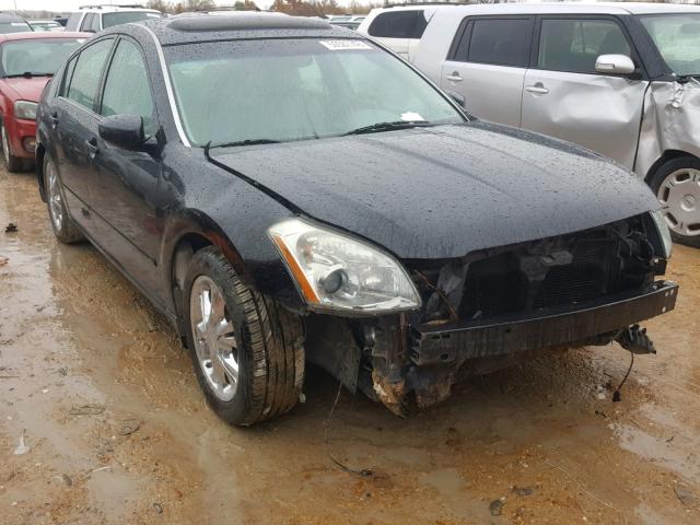 1N4BA41E97C816677 - 2007 NISSAN MAXIMA SE BLACK photo 1