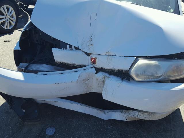 1G8AJ52F54Z203350 - 2004 SATURN ION LEVEL WHITE photo 9
