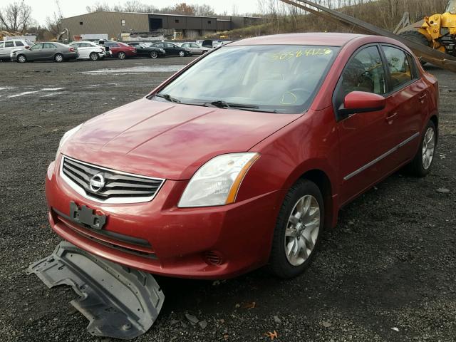 3N1AB6AP8AL639019 - 2010 NISSAN SENTRA 2.0 RED photo 2