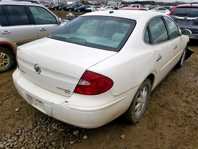 2G4WF582X61274701 - 2006 BUICK ALLURE CX WHITE photo 4