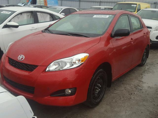 2T1KU4EE2DC088361 - 2013 TOYOTA COROLLA MA RED photo 2