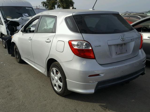 2T1KU40E69C150567 - 2009 TOYOTA COROLLA MA SILVER photo 3