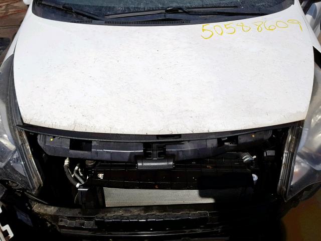 KNADN4A38F6441994 - 2015 KIA RIO EX WHITE photo 7