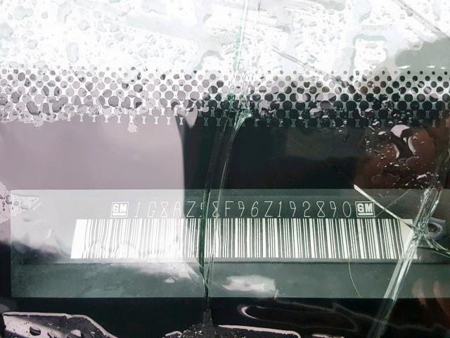 1G8AZ58F96Z192890 - 2006 SATURN ION LEVEL SILVER photo 10