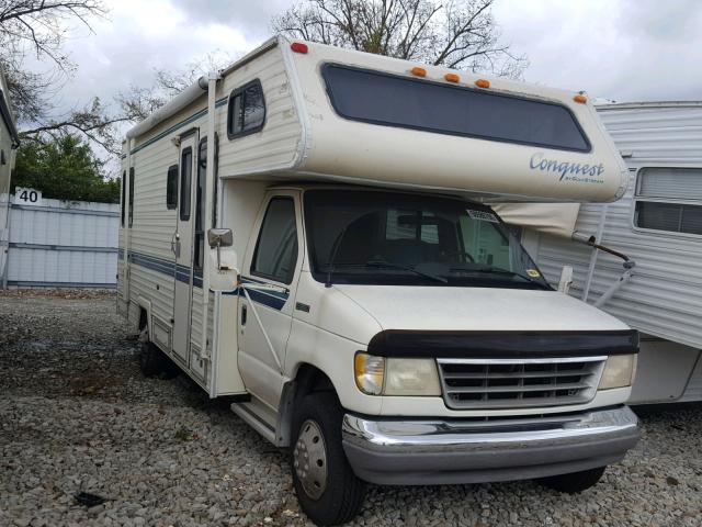 1FDKE30G9SHC00965 - 1995 FORD F-350 BEIGE photo 1