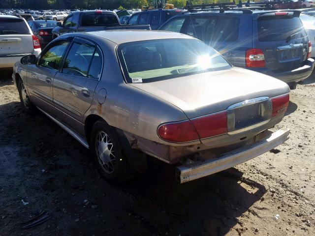 1G4HP52K234193240 - 2003 BUICK LESABRE CU BEIGE photo 3