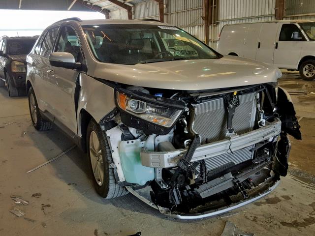 2FMPK3J94GBB70695 - 2016 FORD EDGE SEL SILVER photo 1