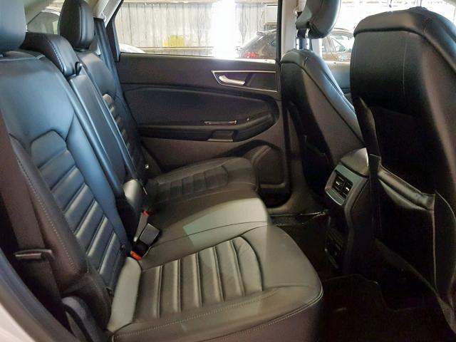 2FMPK3J94GBB70695 - 2016 FORD EDGE SEL SILVER photo 6