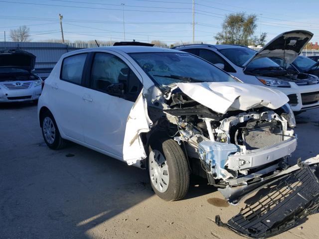 VNKKTUD36HA084902 - 2017 TOYOTA YARIS L WHITE photo 1