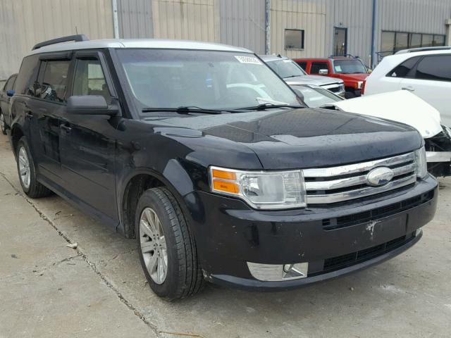 2FMGK5BC9BBD32514 - 2011 FORD FLEX SE BLACK photo 1